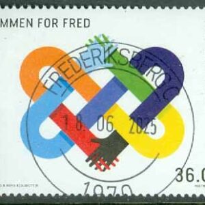 Danmark – F 2019 Europa 2023 – Tillsammans för fred, 36 kr stpl