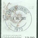 Danmark – F 1570 Frimärkskonst XIII, 1 kpl stpl