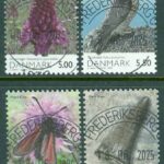 Danmark – F 1547-1550 Danmarks natur, 4 kpl stpl
