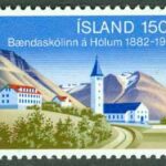 Island – F  622 Lantbruksskolan 100 år, 1 kpl **