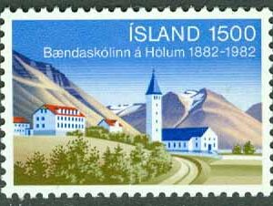 Island – F  622 Lantbruksskolan 100 år, 1 kpl **