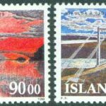 Island – F  817-818 Broar II, 2 kpl **