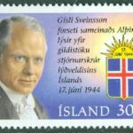 Island – F  842 Republiken Island 50 år, 1 kpl **
