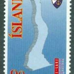 Island – F  854 Seyðisfjörður 100 år, 1 kpl **