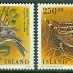Island – F  868-869 Fåglar VII, 2 kpl **