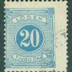 F L 16. Lösen 20 öre t. 13