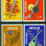 Nederländska Antillerna – M  220-223 Social och kulturell välfärd, 4 kpl **