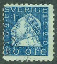 F  152C Gustaf II Adolf, 20 öre stpl