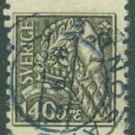 F  155 Gustaf Vasa 140 öre stpl