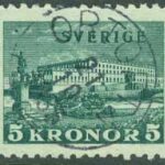 F  233a Stockholms slott I. Stpl ÖRTOFTA 21.10 1935  (M/Sk)