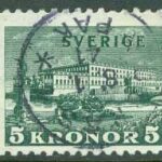 F  233b Stockholms slott I. Omvänd stpl BORÅS 5.4.41  (P/Vg)