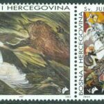 Bosnien-Hercegovina Kroatisk post – M   35-36 Europa 1997 – Sgor och legender, par kpl **