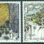 Bosnien-Hercegovina Kroatisk post – M   70-71 Europa 2001 – Livgivande vatten, 2 kpl **