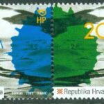 Kroatien – M  570-571 Europa 2001 – Livgivande vatten, par kpl **
