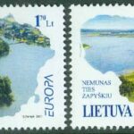 Litauen – M  756-757 Europa 2001 – Livgivande vatten, 2 kpl **