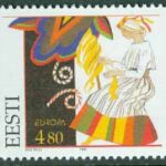 Estland – M  301 Europa 1997 – Sagor och legender, 1 kpl **