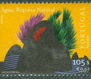 Azorerna – M  478 Europa 2001 – Livgivande vatten, 1 kpl **