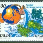 Italien – M 2762 Eruopa 2001 – Livgivande vatten, 1 kpl **