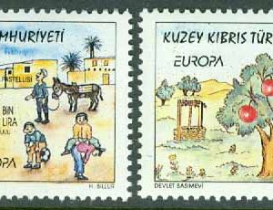 Turk. Cypern – M  449-450 Europa 1997 – Sagor och legender, 2 kpl **