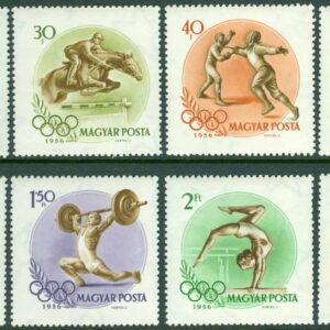 Ungern – M 1472-1479 OS i Melbourne 1956 bl.a. fotboll och kanot, 8 kpl **