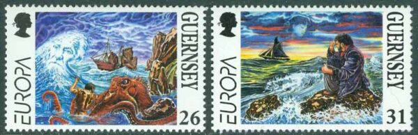Guernsey - M  734-735 Europa 1997 - Sagor och legender, 2 kpl **