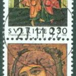 F 1767SX Julpost. Prakt SKÖVDE 21.11.92  (R/Vg)