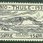 Thule – F T 5 Thuledistriktets frimärken, 45 öre **