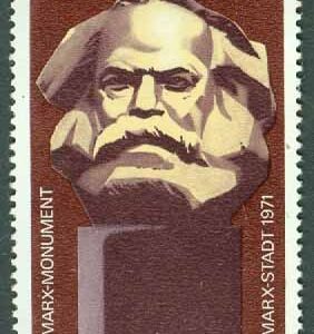 DDR – M 1706 Invigning av Karl Marx-monumentet, Chemnitz (Karl-Marx-Stadt), 1 kpl **