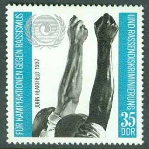 DDR – M 1702 Internationella året mot rasism, 1 kpl **