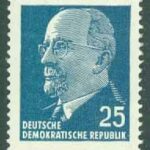 DDR – M  934 Statspresident Walter Ulbricht, 25 Pf **