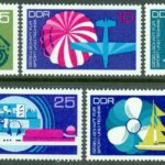 DDR – M 1773-1777 Sällskapet för idrott och teknologi (GST) 20 år, 5 kpl **