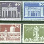 DDR – M 1879-1880 Byggandet i DDR, 4 kpl **