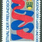 DDR – M 2044 Festival för vänskap mellan Sovjetunionen och DDR:s ungdomar, 1 kpl **