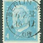 Deutsches Reich – M  454 Hindenburg, 1 kpl stpl (kopia)