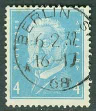Deutsches Reich – M  454 Hindenburg, 1 kpl stpl (kopia)