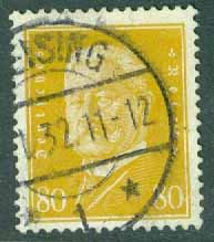 Deutsches Reich – M  437 Paul von Hindenburg, 80 Pf stpl