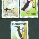 Färöarna – F   38-40 Fåglar II, 3 kpl **