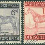Deutsches Reich – M  857-858 Galopptävlingen ”Wiens Stora Pris”, 2 kpl stpl