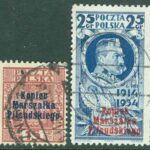Polen – M  299-300 Byggandet av Piłsudski-Hügel, 2 kpl stpl