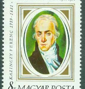 Ungern – M 4097A Ferenc Kazinczy (1759-1831), författare, översättare, 1 kpl **