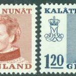 Grönland – F   90-91 Drottning Margarethe, 2  kpl **
