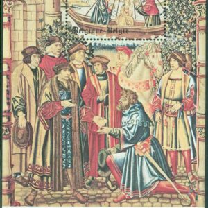 Belgien – M 1988 (BL 48) Staden Brüssel 1000 år, block **