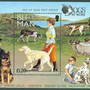 Isle of Man – M  694 (BL 27) Hundraser, block **