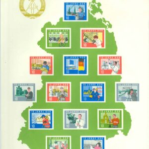 DDR – M 1059-1073 B (BL 19)  DDR 15 år, 15 kpl (*) Läs beskrivning.