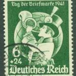 Deutsches Reich – M  762 Frimärkets Dag 1941, 1 kpl stpl