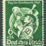 Deutsches Reich – M  762 Frimärkets Dag 1941, 1 kpl stpl