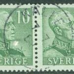 F  274BB Gustaf V prof höger. KÄLLERYD 7.7.50  (P/Vg)