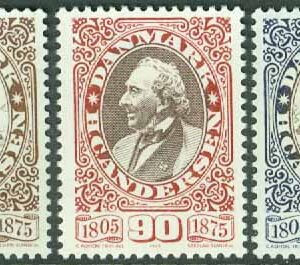 Danmark – F  620-622 H C Andersen, 3 kpl **