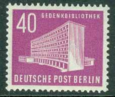 Berlin – M  122 Byggnader i Berlin, 40 Pf **