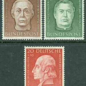 Tyskland – M  200-202 Välfärd. Mänsklighetens hjälpare, 3 ol **